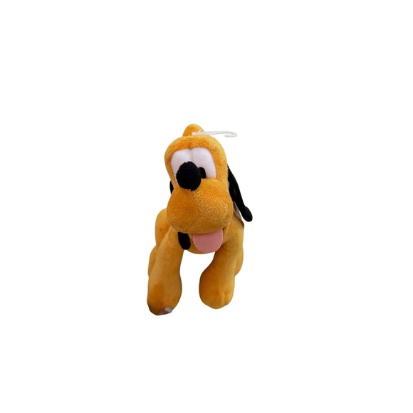 Disney Pluto Plush Beanbag Stuffed Animal Toy with Tags - Picture 1 of 6